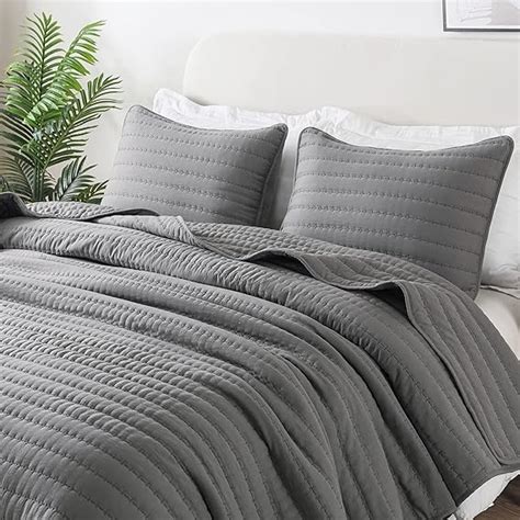 Grey Quilt Full Size