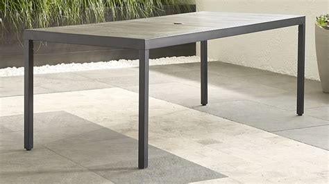 Grey Rectangular Dining Table