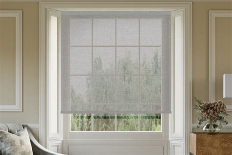 Grey Sheer Roller Blinds