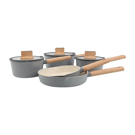 Grey Simplicity Saucepans