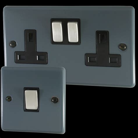Grey Sockets And Switches