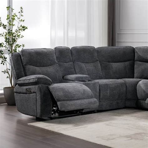 Grey Sofa Electric Recliners
