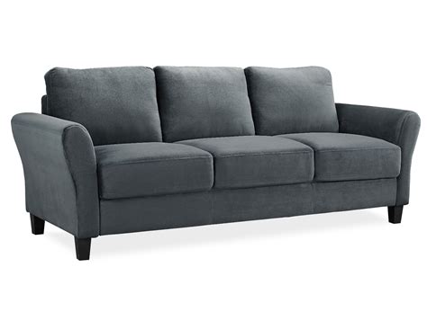 Grey Sofa Microfiber
