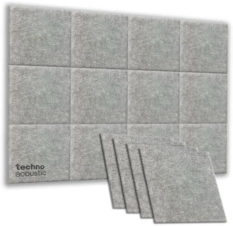 Grey Square Wall Panels