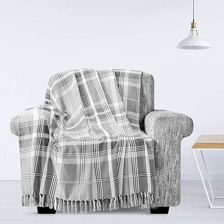 Grey Tartan Throws For Sofas