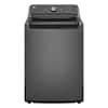 Grey Top Load Washer With Agitator