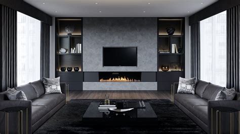 Grey Tv Lounge