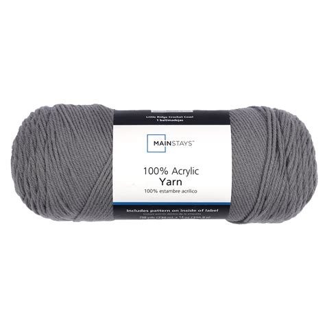 Grey Wool Yarn