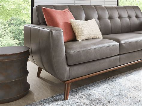 Greyson Leather Sofa