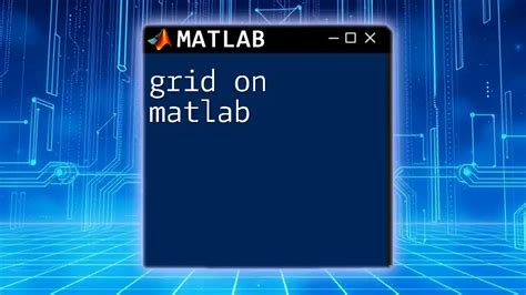 Grid On Meaning In Matlab