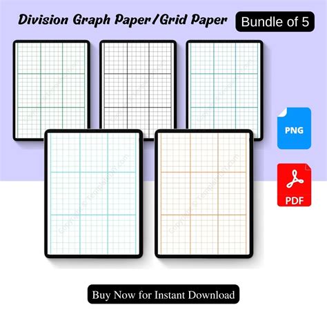 Grid Paper For Division