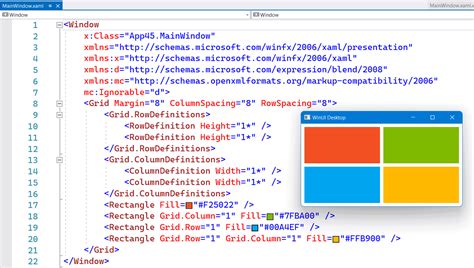 Grid.rowdefinitions Example