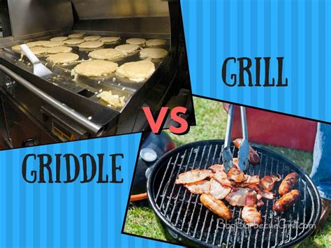 Griddle Cooking Vs Grill