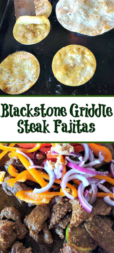 Griddle Steak Fajitas