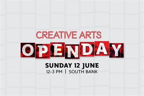 griffith university creative arts open day