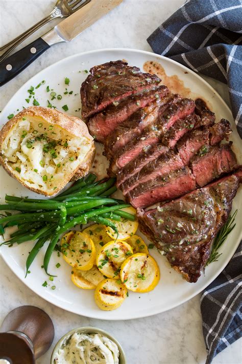 Grill Plate With Steak