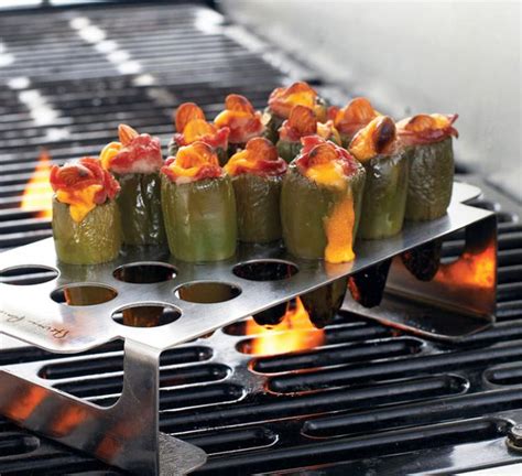 Grill Rack Jalapenos