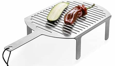 Double grille et support pour cheminée ou barbecue Achat