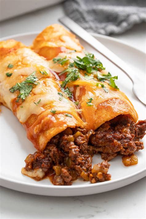 Grilled Beef Enchiladas