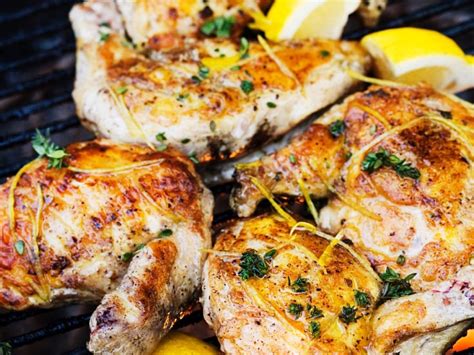 Grilled Leg Quarters Recipe