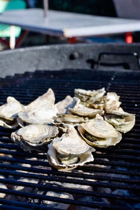 Grilled Oysters Without Shucking