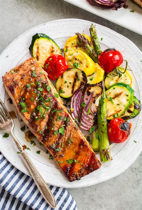 Grilled Salmon