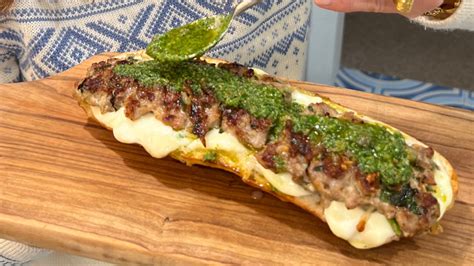 Grilled Sausage On Bread