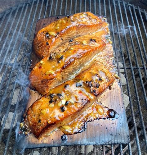 Grilling Fish On Planks
