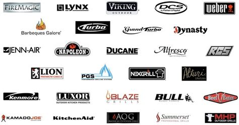 Grills Brands Names