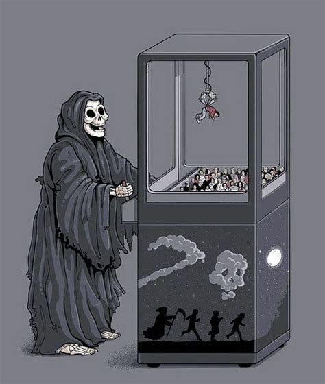 grim reaper claw machine meme