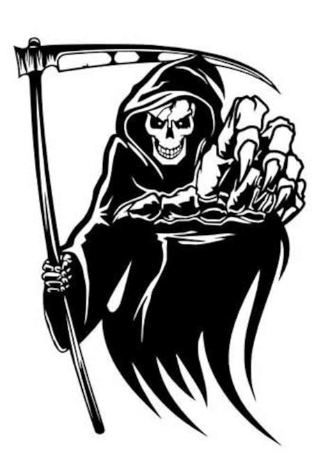 Download Your Free Grim Reaper SVG for Spooky Halloween Crafts