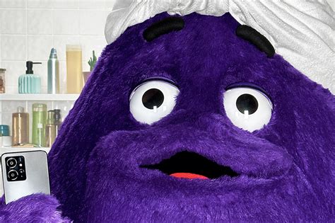 grimace from mcdonalds