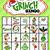 grinch bingo free printable