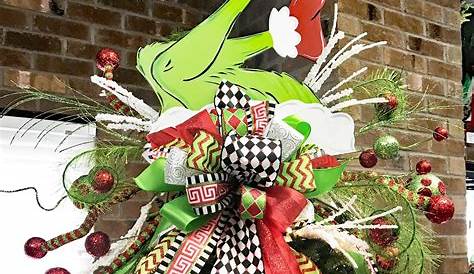 Grinch Christmas Tree Topper From Movie Prop Etsy