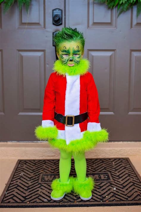 You Can Get Your Kids A Grinch Costume To Take Your Holiday Photos To