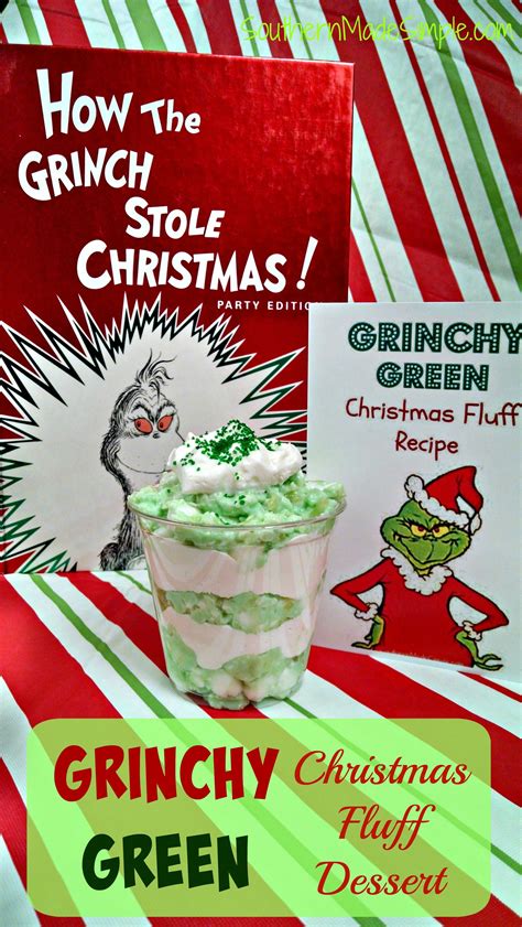 GrinchyGreen Christmas Fluff Southern Made Simple Recipe Fluff