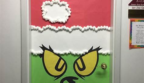 Grinch Stole Christmas Door Decorating Ideas 40 Decorations Decoration Love