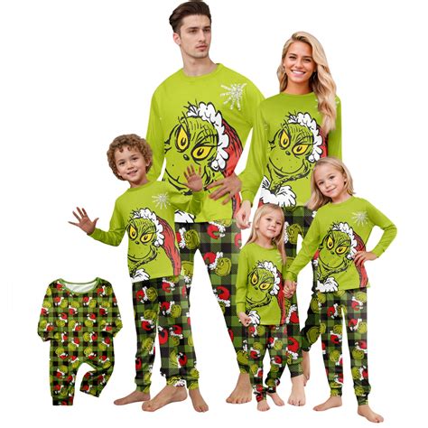 Grinch Boy Pajamas