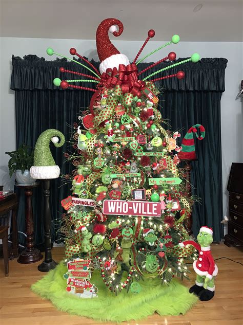 Grinch tree. Whoville tree. Designed by forensicaubs Unique