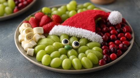 Grinch Fruit Platter