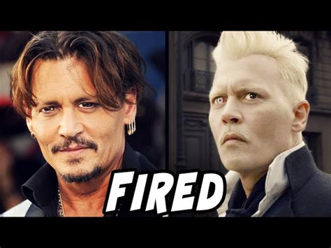 Grindelwald Johnny Depp Fired