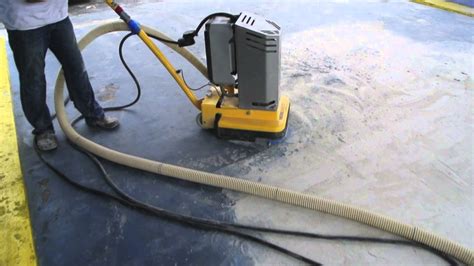Grinding Paint Off Concrete YouTube