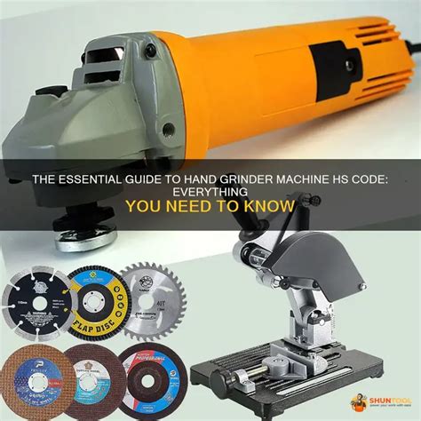 Grinding Cutting Machine Hs Code