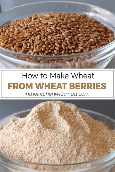 Grinding Wheat Berries For Bread
