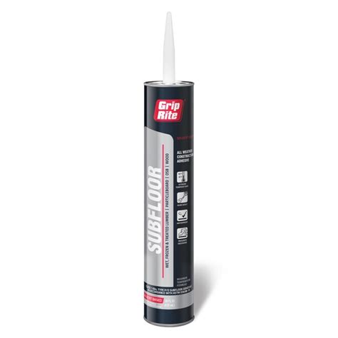 grip rite subfloor adhesive