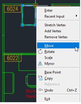 Grips Menu Autocad
