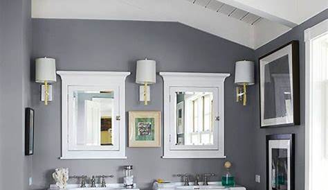 Gris Peinture Salle De Bain 80 Photos Qui Vont Vous Faire Craquer