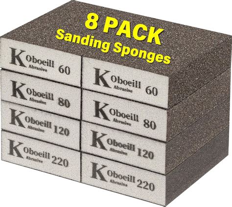 Grit Sanding Sponge Block