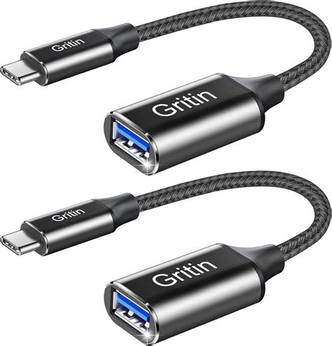 Gritin Usb C To Usb Adapter