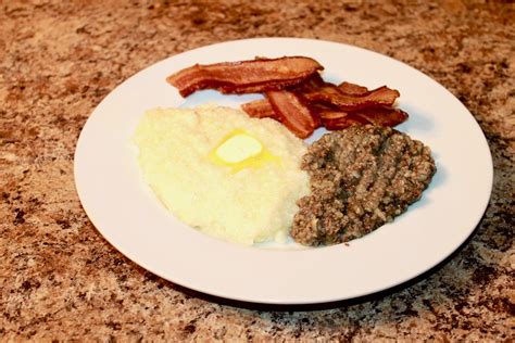 Grits Breakfast Meat